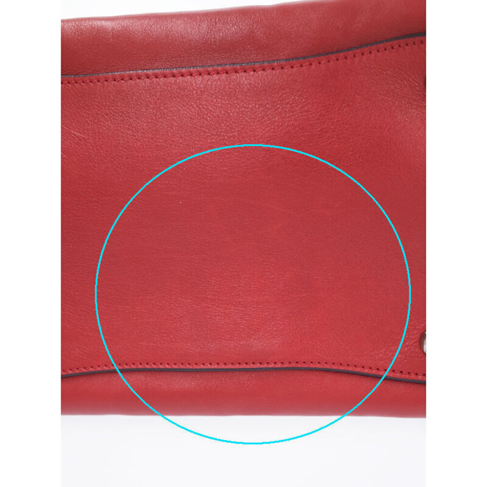 Prada handbag Shoulder Bag Saffiano leather Red - Picture 6 of 9